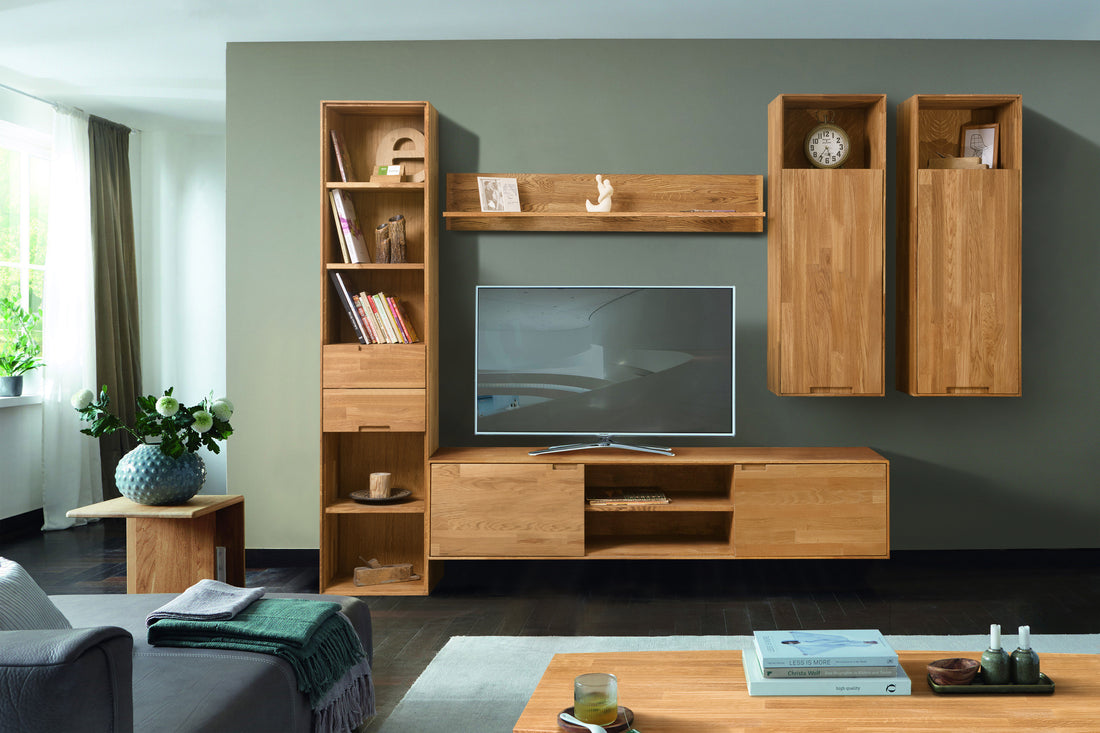 NordicStory Salon Escandinavo Muebles Madera Maciza Roble 