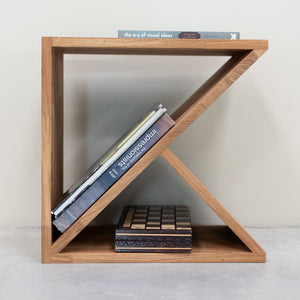 Mesa auxiliar, mesita de noche de madera maciza de roble Denmark | NordicStory