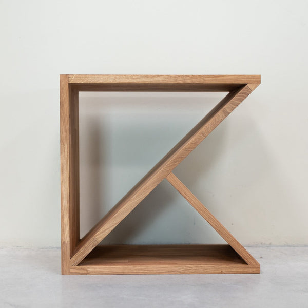 Mesa auxiliar, mesita de noche de madera maciza de roble Denmark | NordicStory