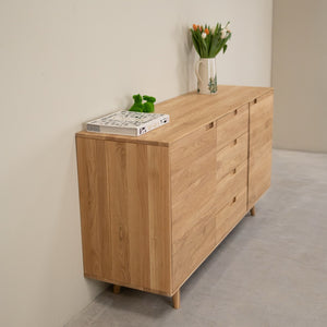 Aparador Cómoda de madera maciza roble Escandi Atelier | NordicStory