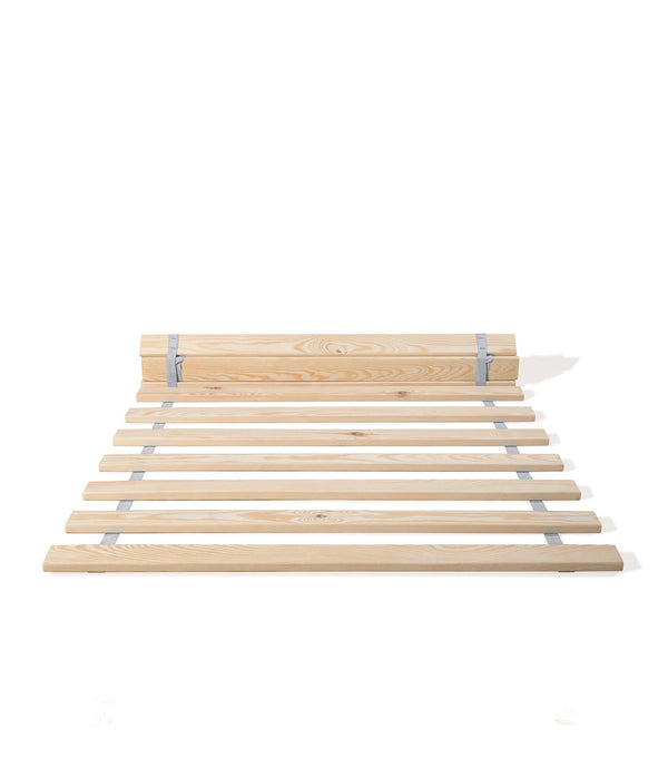 Cama con almacenaje de madera maciza de roble Sofia | NordicStory