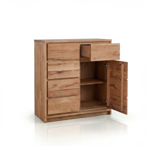 Aparador de madera maciza de roble Oregon 2.2 | NordicStory