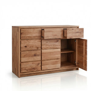 Aparador de madera maciza de roble Oregon 3.3 | NordicStory