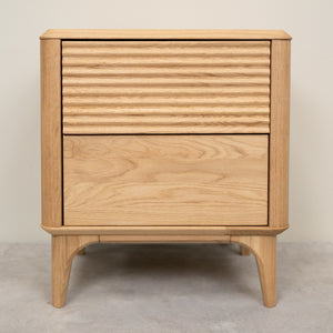 Cama matrimonio de madera maciza roble Oxford | NordicStory