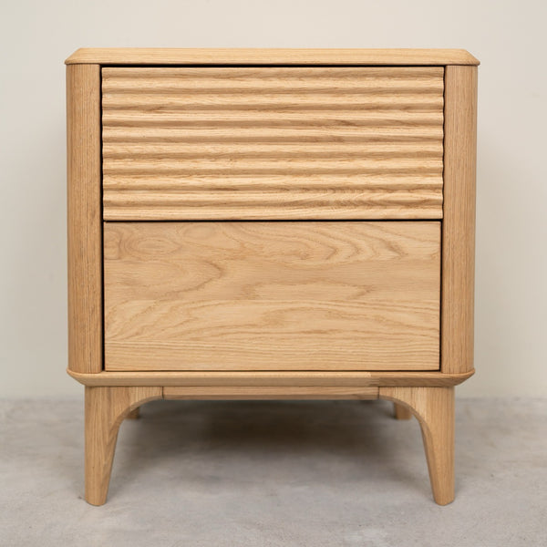 Cama matrimonio de madera maciza roble Oxford | NordicStory