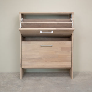 Zapatero de madera maciza de roble Arizona | NordicStory

