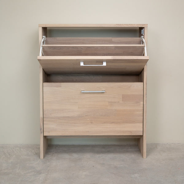 Zapatero de madera maciza de roble Arizona | NordicStory
