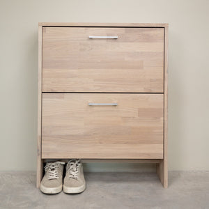 Zapatero de madera maciza de roble Arizona | NordicStory
