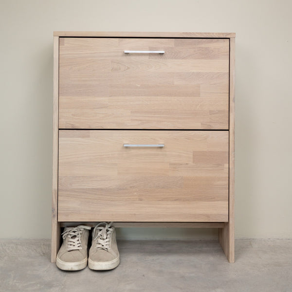 Zapatero de madera maciza de roble Arizona | NordicStory
