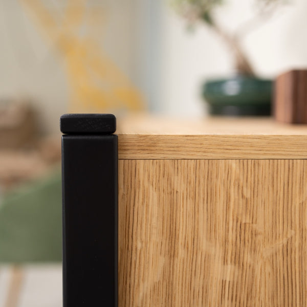 Cómoda de madera maciza roble Runa | NordicStory