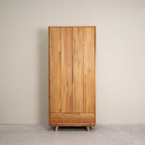 Armario de 2 puertas de madera maciza roble Geneva | NordicStory