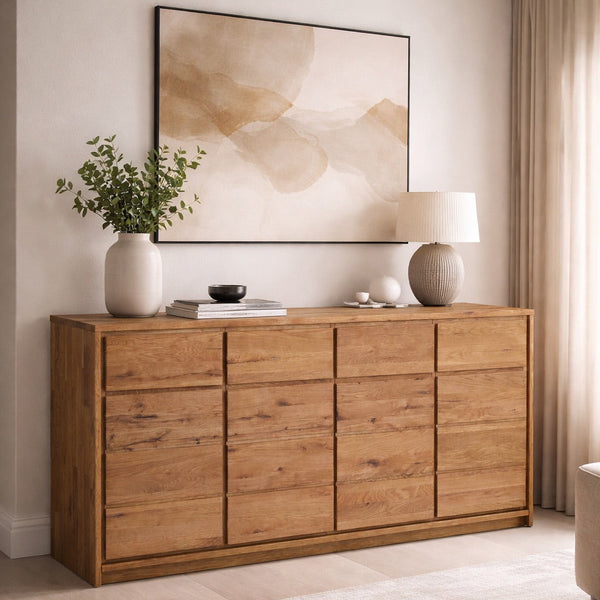 aparador de madera maciza de roble Oregon | NordicStory