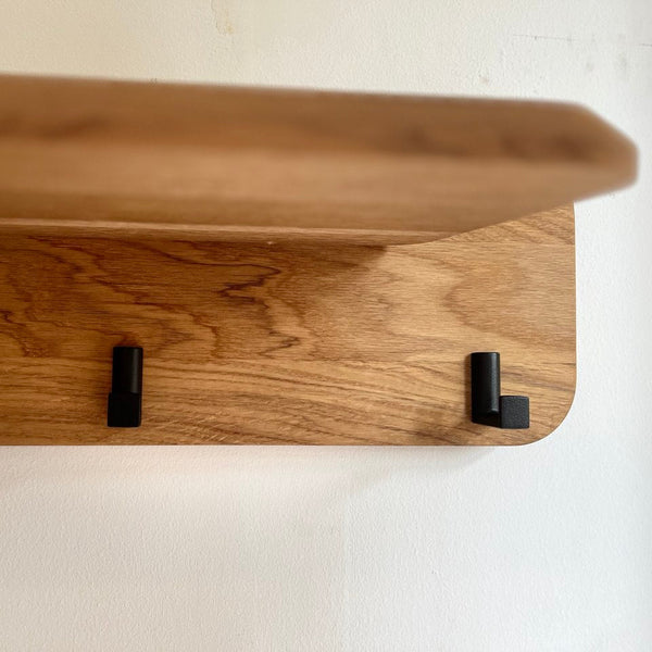 Perchero de madera maciza roble Geneva | NordicStory