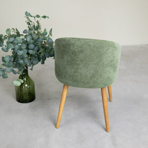 Sillón de roble macizo Ana com tapizado | VESKOR