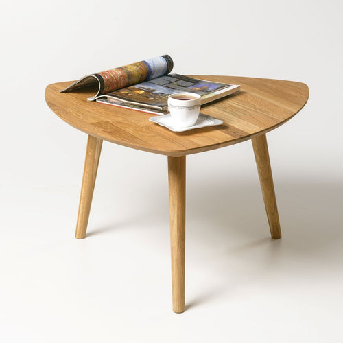 NordicStory Mesa de centro aplicable madera maciza roble 
